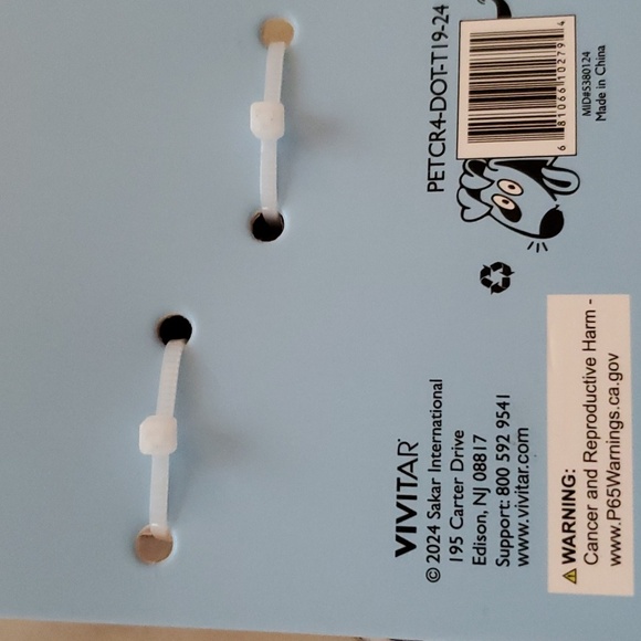 Two Side Blue Dot Pink Plaid Leash Combo - Picture 7 of 8